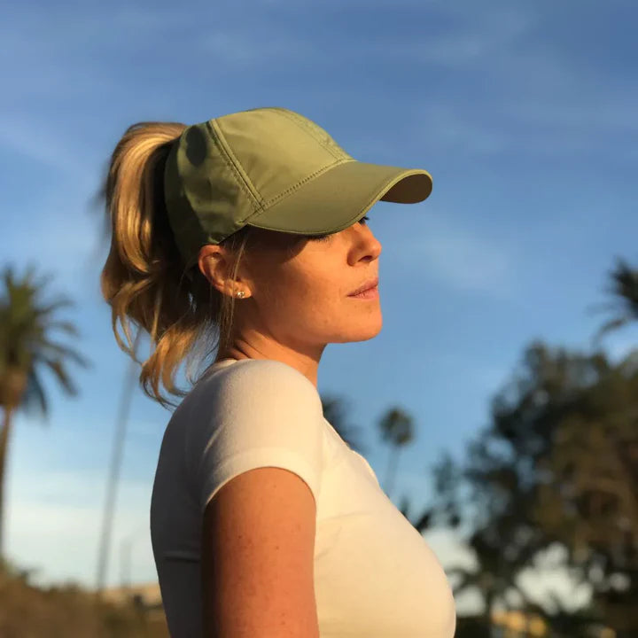 ChicTail – Women's Ponytail Mesh Cap for Messy Buns