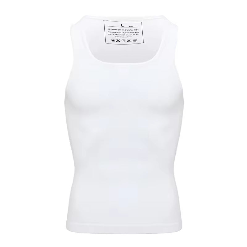 Men’s Instantly Slimming Vest – Shape Chest & Tummy