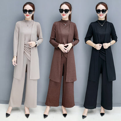 Three-piece Set Fall Wear Long Sleeves