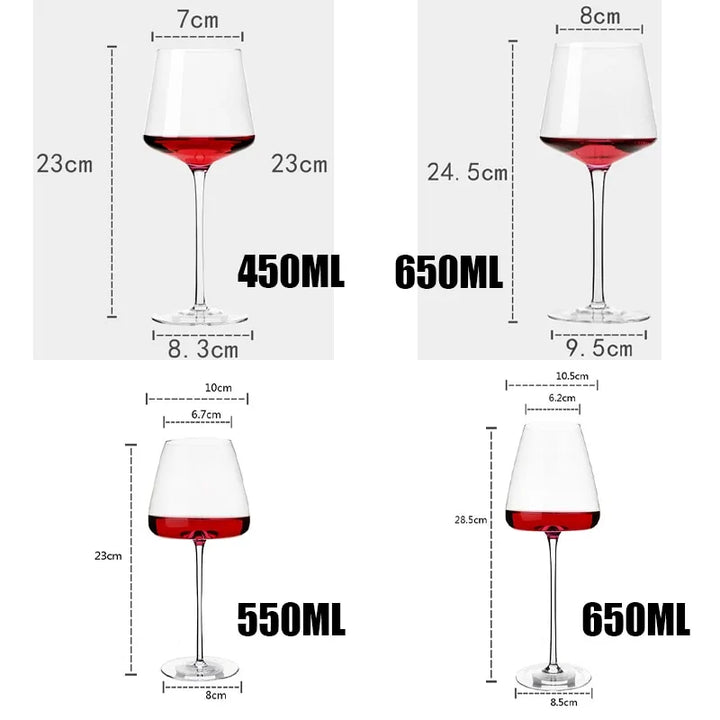 High-End Goblet Red Wine Glasses