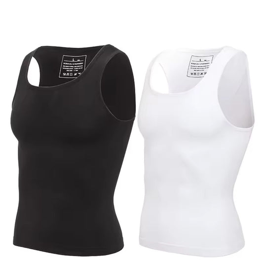 Men’s Instantly Slimming Vest – Shape Chest & Tummy
