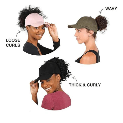 ChicTail – Women's Ponytail Mesh Cap for Messy Buns
